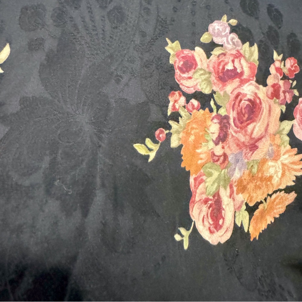 LoveShackFancy Elowen Midi dress floral Silk blend fabric size 0 - Picture 13 of 14